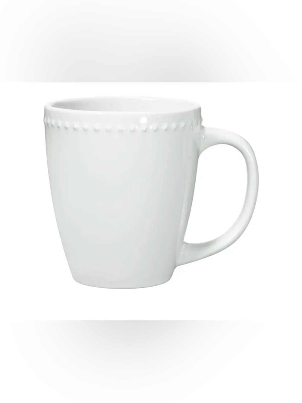 🔥5 FOR $25🔥 Mainstays 16oz Brynn White Stoneware Mug